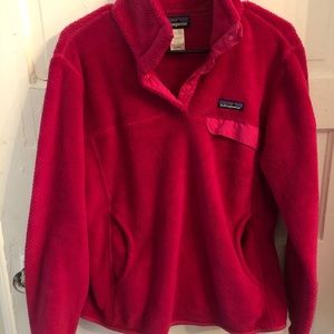 Fuchsia Patagonia pullover